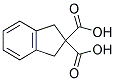 INDAN-2,2-DICARBOXYLIC ACID Struktur