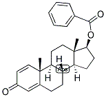 1-DEHYDROTESTOSTERONE BENZOATE Struktur