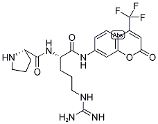 DIPEPTIDYLPEPTIDASE I SUBSTRATE II, FLUOROGENIC Struktur