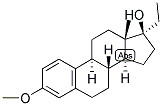 1,3,5(10)-ESTRATRIEN-17-ALPHA-ETHYL-3,17-BETA-DIOL 3-METHYL ETHER Struktur