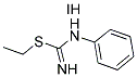 S-ETHYL-N-PHENYLISOTHIOUREA, HYDROGEN IODIDE Struktur