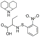 O-NPS-ALPHA-AMINO-DL-BUTYRIC ACID DICYCLOHEXLAMINE SALT Struktur