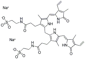 BILIRUBIN CONJUGATE, DITAURATE, DISODIUM SALT Struktur