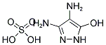 3,4-DIAMINO-5-HYDROXYPYRAZOLE SULFATE Struktur