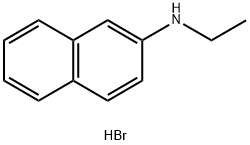 N-ETHYL-2-NAPHTHYLAMINE HYDROBROMIDE Struktur