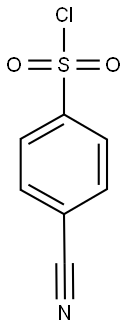 4-CYANOBENZENESULFONYL CHLORIDE Struktur