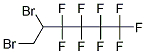 1,2-DIBROMO-3,3,4,4,5,5,6,6,6-NONAFLUOROHEXANE Struktur