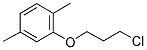 2-(3-CHLORO-PROPOXY)-1,4-DIMETHYL-BENZENE Struktur