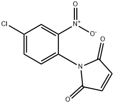 1-(4-CHLORO-2-NITROPHENYL)-1H-PYRROLE-2,5-DIONE Struktur