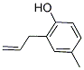 2-ALLYL-4-METHYLPHENOL Struktur