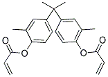 3,3'-DIMETHYL BISPHENOL ''A'' DIACRYLATE Struktur