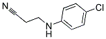 3-[(4-CHLOROPHENYL)AMINO]PROPANENITRILE Struktur