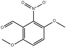 3,6-DIMETHOXY-2-NITROBENZALDEHYDE Struktur