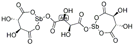 ANTIMONY D-TARTRATE Struktur