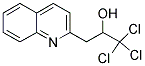 1,1,1-TRICHLORO-3-QUINOLIN-2-YLPROPAN-2-OL Struktur