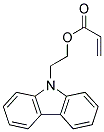 9H-CARBAZOLE-9-ETHYLACRYLATE Struktur