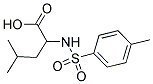 4-METHYL-2-(TOLUENE-4-SULFONYLAMINO)-PENTANOIC ACID Struktur