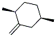 CIS-1,4-DIMETHYL-2-METHYLENECYCLOHEXANE Struktur