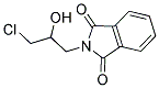 2-(3-CHLORO-2-HYDROXYPROPYL)-1H-ISOINDOLE-1,3(2H)-DIONE Struktur