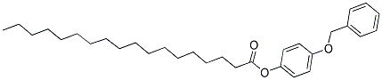 4-BENZYLOXYPHENYL STEARATE Struktur