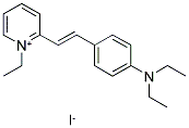 2-(P-DIETHYLAMINOSTYRYL)PYRIDYLETHYL IODIDE Struktur