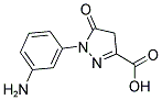 1-(3'-AMINOPHENYL)-3-CARBOXY-5-PYRAZOLONE Struktur