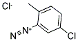 5-CHLORO-O-TOLUIDINE DIAZONIUM SALT Struktur