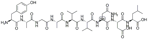 TYR-ALA-GLY-ALA-VAL-VAL-ASN-ASP-LEU Struktur