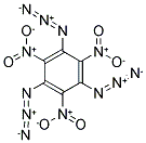 1,3,5-TRIAZIDO-2,4,6-TRINITROBENZENE Struktur