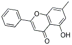 5-HYDROXY-7-METHYLFLAVONE Struktur