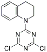 1-(4,6-DICHLORO-1,3,5-TRIAZIN-2-YL)-1,2,3,4-TETRAHYDROQUINOLINE Struktur