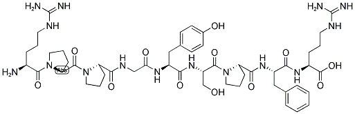ARG-PRO-PRO-GLY-TYR-SER-PRO-PHE-ARG Struktur