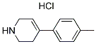 4-(4-METHYLPHENYL)-1,2,3,6-TETRAHYDROPYRIDINE HYDROCHLORIDE Struktur