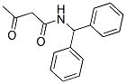 N-(DIPHENYLMETHYL)-ACETOACETAMIDE Struktur