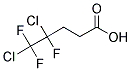 4,5-DICHLORO-4,5,5-TRIFLUOROPENTANOIC ACID Struktur