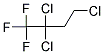 2,2,4-TRICHLORO-1,1,1-TRIFLUOROBUTANE Struktur