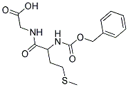 N-CBZ-DL-METHIONYL GLYCINE Struktur