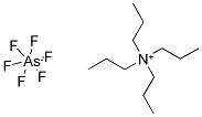 TETRA-N-PROPYLAMMONIUM HEXAFLUOROARSENATE Struktur