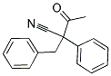 2-BENZYL-3-OXO-2-PHENYLBUTYRONITRILE Struktur