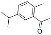 2-METHYL-5-ISOPROPYLACETOPHENONE Struktur