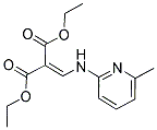 2-(2',2'-DICARBETHOXYVINYLAMINO)-6-METHYLPYRIDINE Struktur