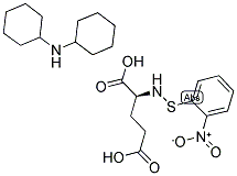 O-NPS-L-GLUTAMIC ACID DICYCLOHEXYLAMINE SALT Struktur