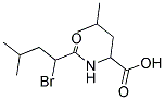 2-(2-BROMO-4-METHYL-PENTANOYLAMINO)-4-METHYL-PENTANOIC ACID Struktur