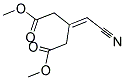 DIMETHYL 3-(CYANOMETHYLENE)PENTANEDIOATE Struktur