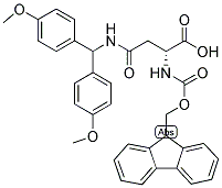 FMOC-D-ASN(MBH)-OH Struktur