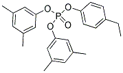 4-ETHYL-3',3'',5',5''-TETRAMETHYLTRIPHENYL PHOSPHATE Struktur