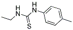 N-ETHYL-N'-(4-METHYLPHENYL)THIOUREA Struktur