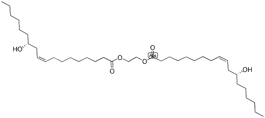 ETHYLENE GLYCOL DIRICINOLEATE Struktur