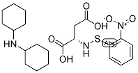 O-NPS-L-ASPARATIC ACID DICYCLOHEXYLAMINE SALT Struktur