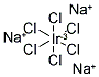 SODIUM HEXACHLOROIRIDATE (III) Struktur